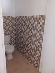 Guest house with covered terrace facing the ocean, Playa Corona Panama beach