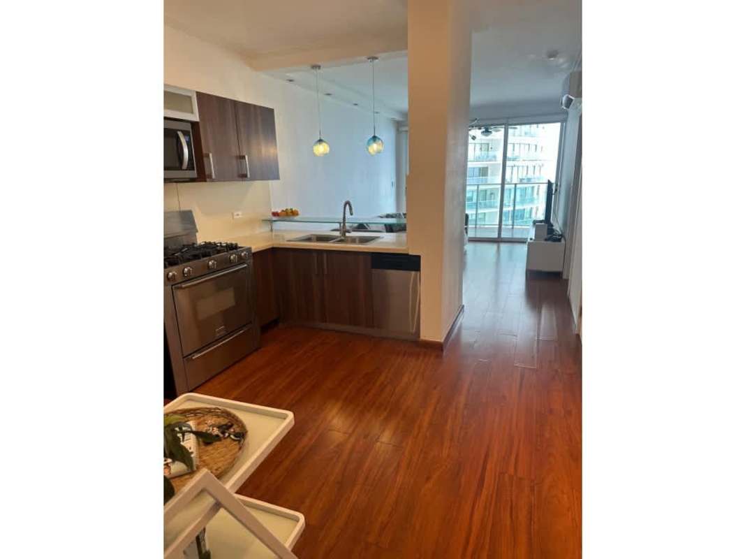 Modern kitchen with granite countertops and stainless appliances PH Oasis on the Bay Panama