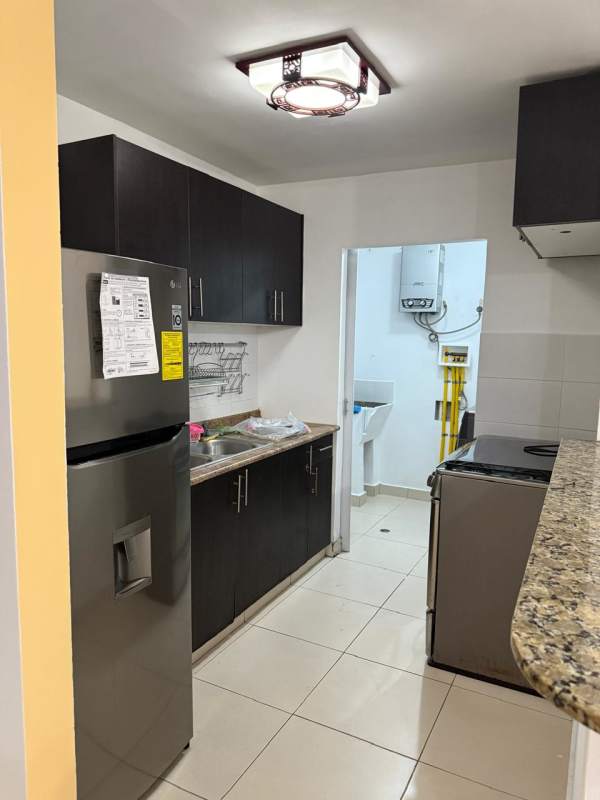 Bedroom with tile floor, closet, air conditioning unit in PH Toscana Panama