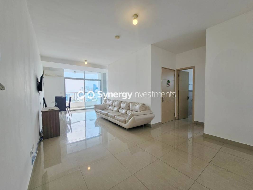 Furnished 2BR Condo with Balcony & Pool in El Carmen