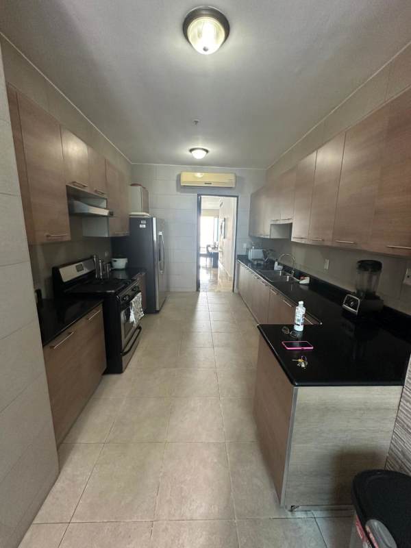 Master bedroom at PH Ocean Residence luxury apartment in Punta Pacifica with ocean views