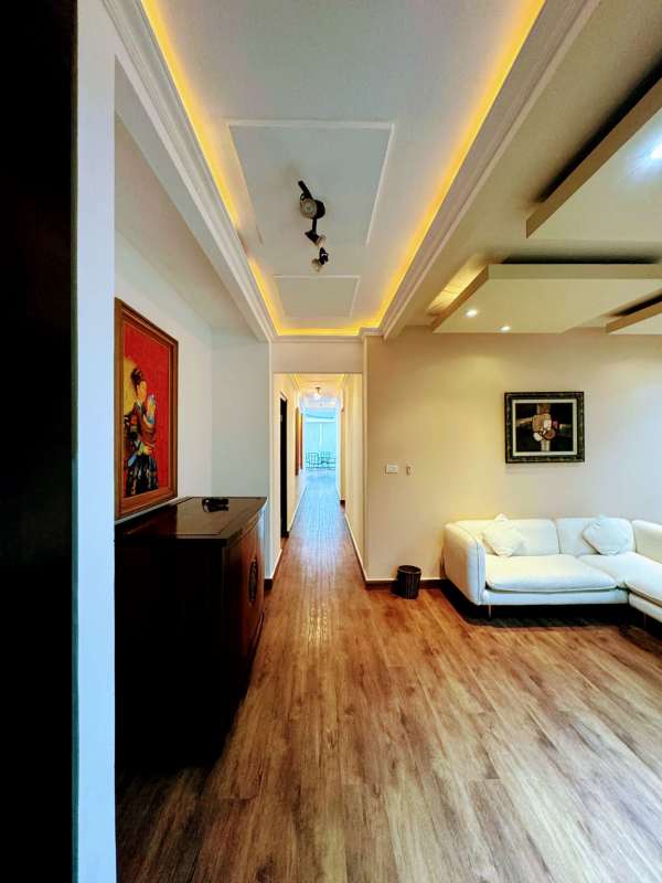 Modern dining area with natural light in open-plan renovated apartment PH Pacific Coast Via Porras Panama