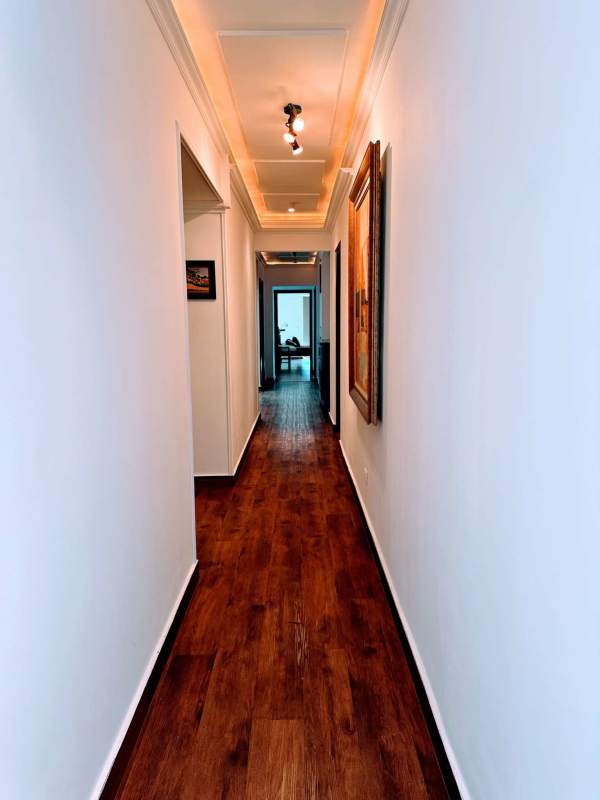 Contemporary remodeled kitchen with granite countertops and appliances in PH Pacific Coast Via Porras Panama City