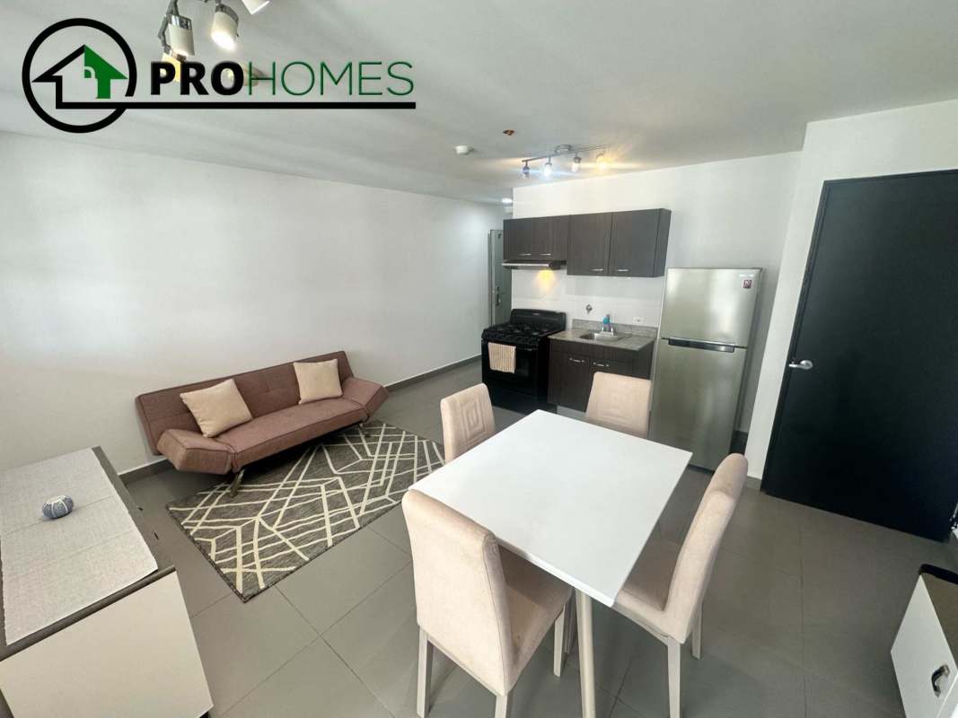 Bathroom with glass walk-in shower vanity mirror in PH Colores de Bella Vista Panama City