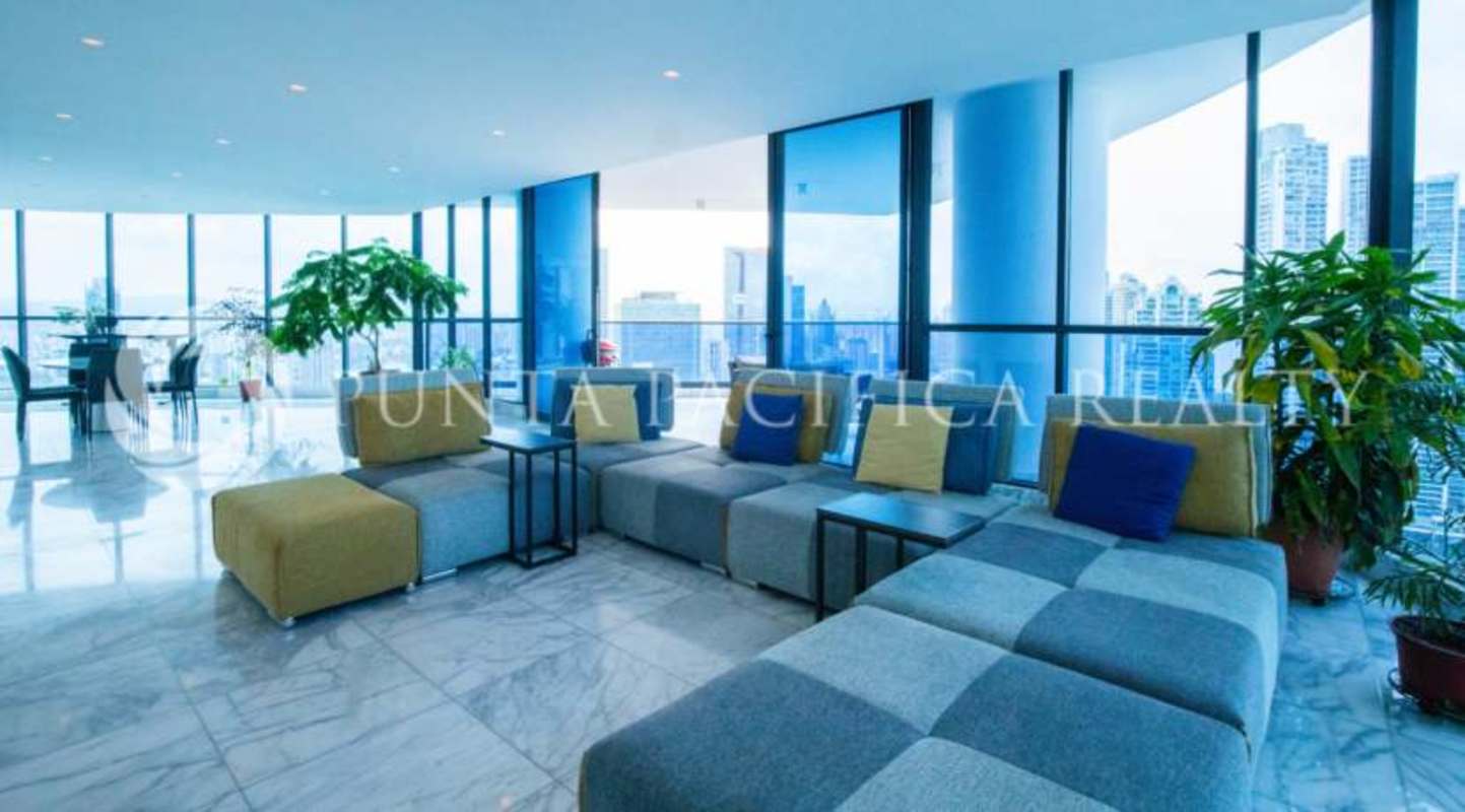 Rooftop infinity swimming pool with Pacific Ocean and skyline views PH Ocean Front Panama