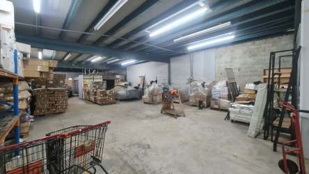 Spacious loading dock space at warehouse France Field inside Zona Libre de Colón Panama