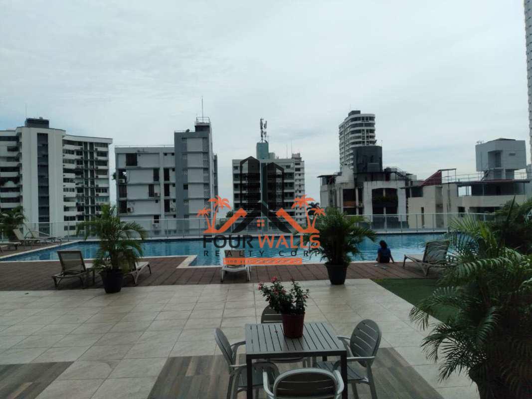 Furnished social area with modern decor at PH La Mare Coco del Mar Panama