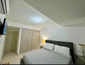 Bedroom with wardrobe, wall-mounted TV, minimalist decor Las Villas de Arraiján Arraiján Panama