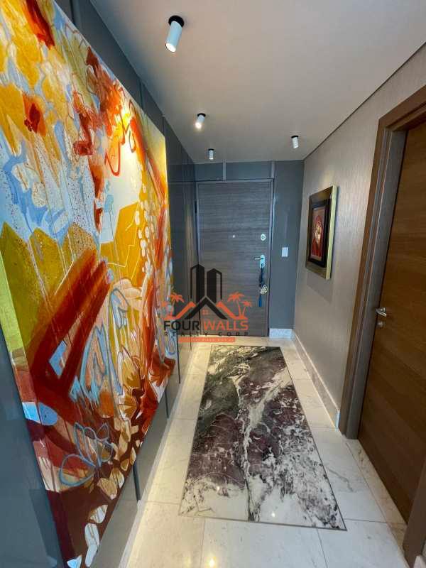 Elegant master bedroom with large windows, built-in closet in PH Costa del Mar Costa del Este Panama