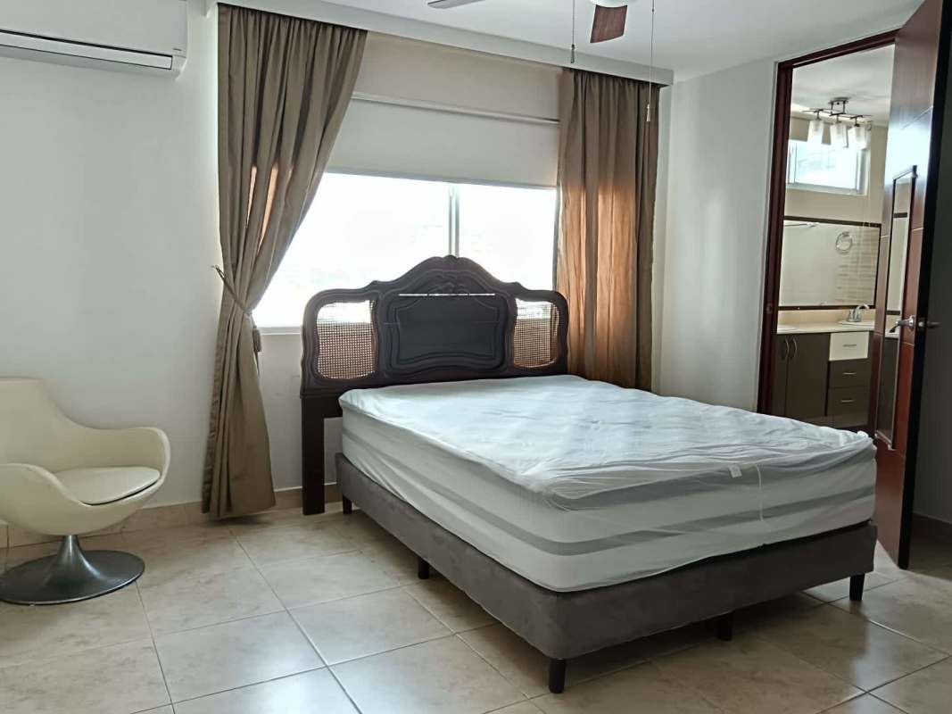 Kitchen with granite countertops and stainless appliances in PH Coco del Mar, San Francisco Panama