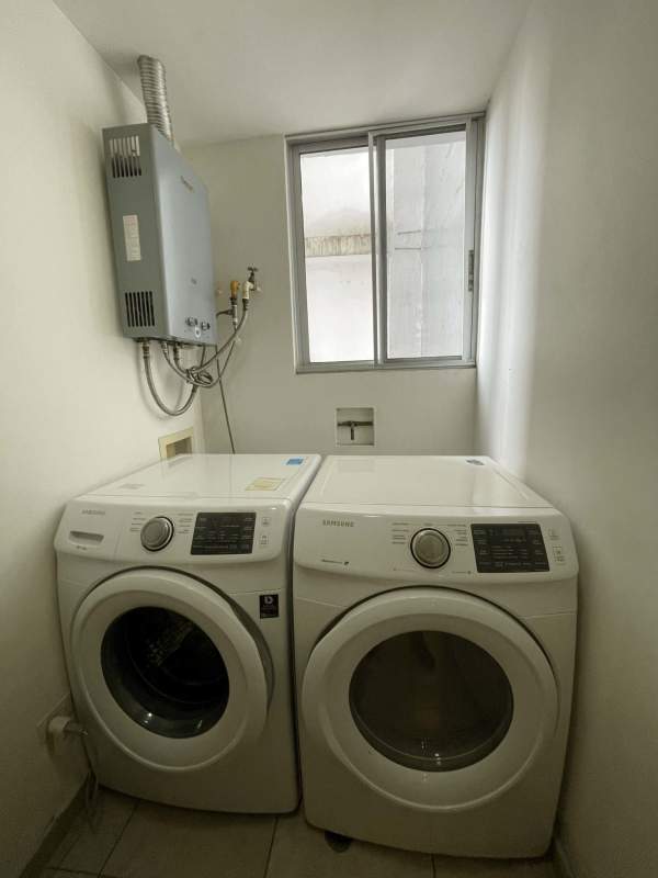 Laundry area with inverter washer, dryer, water heater PH El Doral 12 de Octubre Panama City