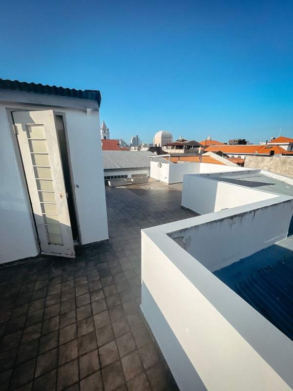 Expansive private rooftop terrace with skyline and bay views Casco Viejo PH Casco Antiguo Panama