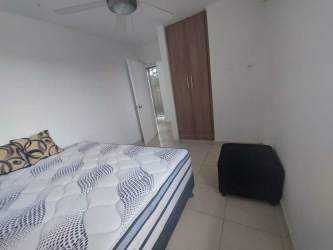 Secondary bedroom with built-in wardrobe, tile floors La Chorrera Panama