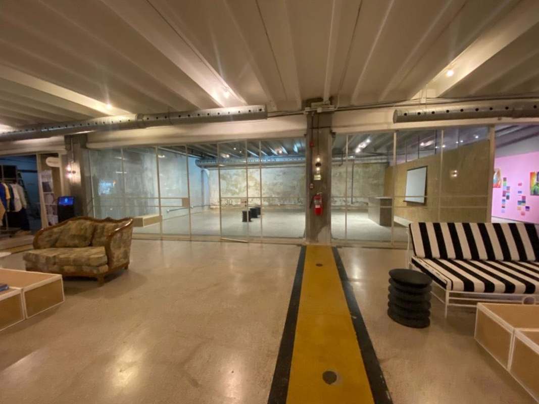 Restored commercial unit with exposed beams in Edificio Heurtematte Casco Viejo Panama City