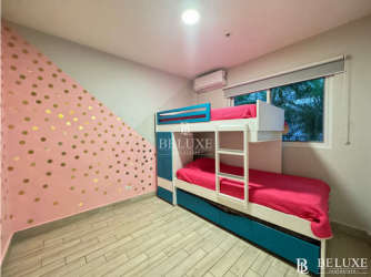 Beach community BBQ picnic areas overlooking lush gardens Playa Caracol Panama