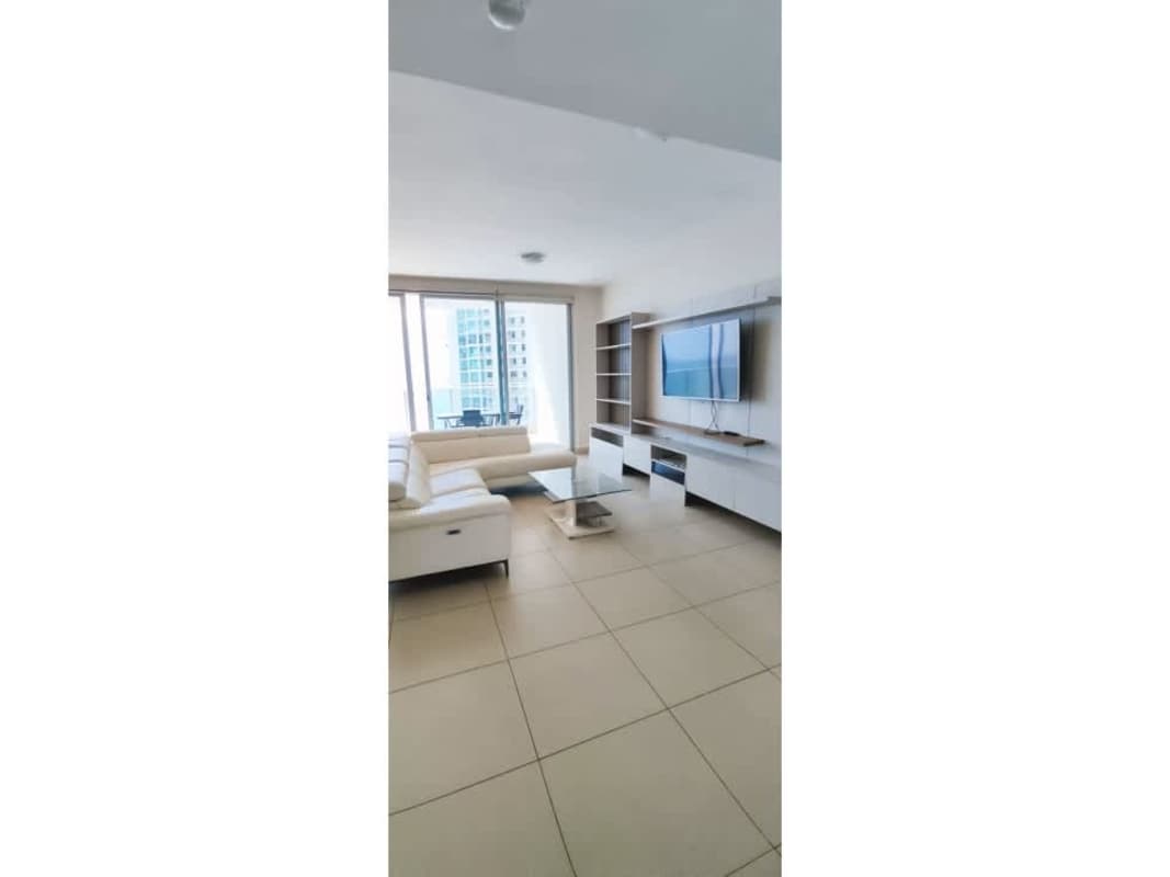 Master bedroom with ocean view windows and ensuite bath PH Dupont Panama