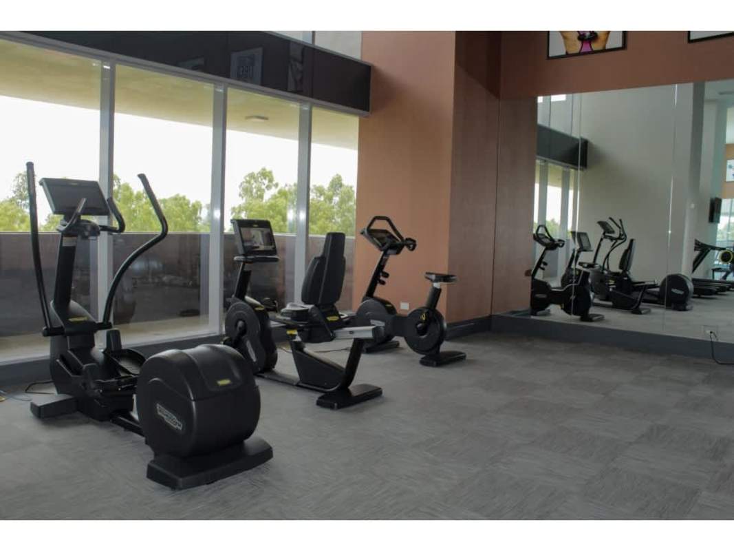 Colorful outdoor children’s playground at PH Regalia Costa del Este Panama