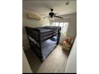 Kids bedroom with bunkbeds split air conditioning in Playa Caracol Punta Chame Panama apartment