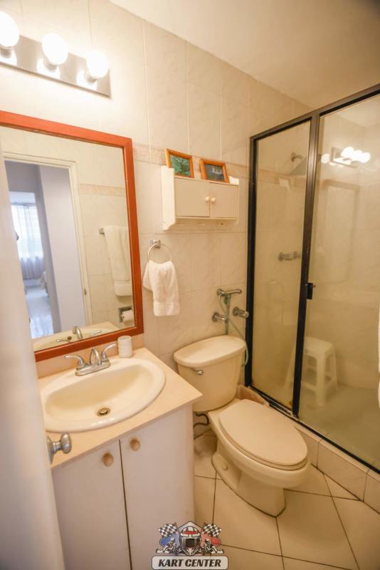 Large master bedroom with windows and closet in Terrazas del Cangrejo Panama apartment for sale