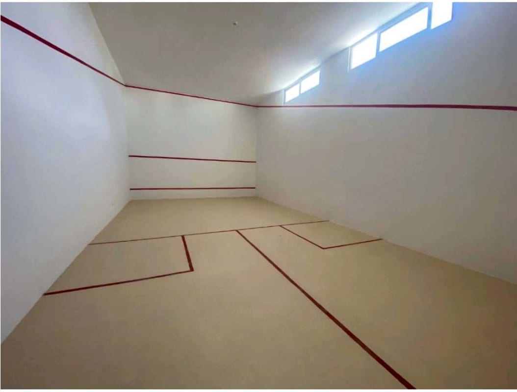 Modern gym with large window and fitness equipment PH Buona Vista Panama City