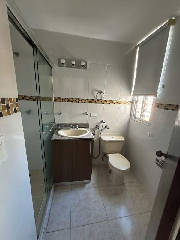 Private covered balcony overlooking city skyline PH Dveaux Panama City