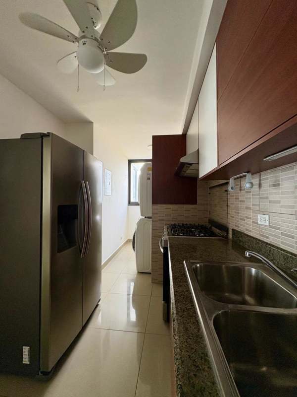 Bedroom with large window, walk-in closet, air conditioning in PH San Francisco Bay Panama