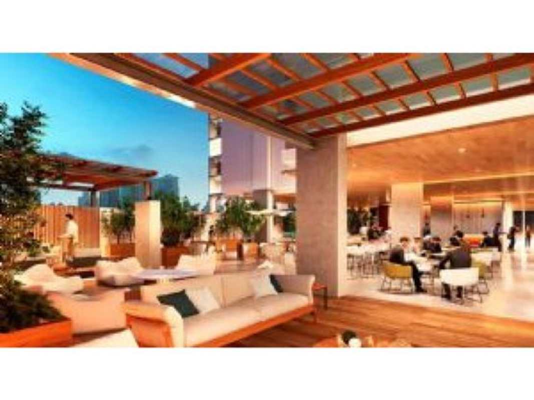 Relaxing spa and meditation room with wood details PH The Hub Panama