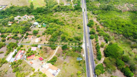 Large land parcels adjoining the Pan-American highway near Rio Mar beach area
