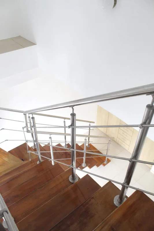 Bright modern kitchen with white cabinets appliances PH Water On The Bay Panama rental