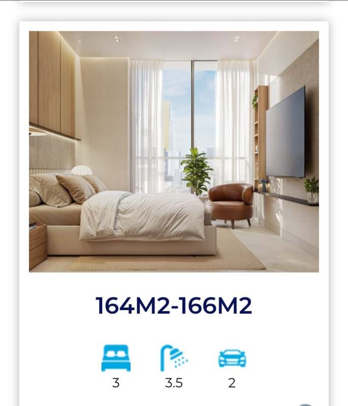 Modern living dining space open kitchen balcony ocean skyline view Costanera Torre Aqua Panama City