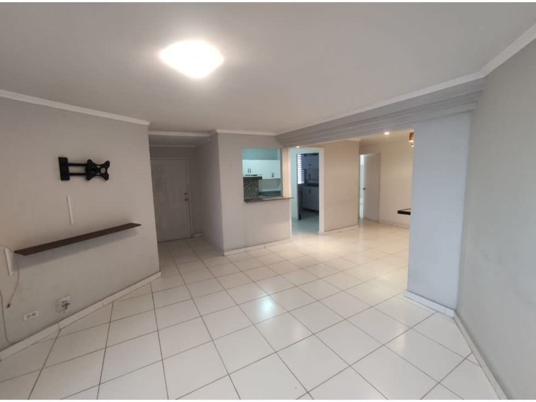 Full bathroom with bathtub, granite countertop sink, and mirror in PH Costa Serena Panama City
