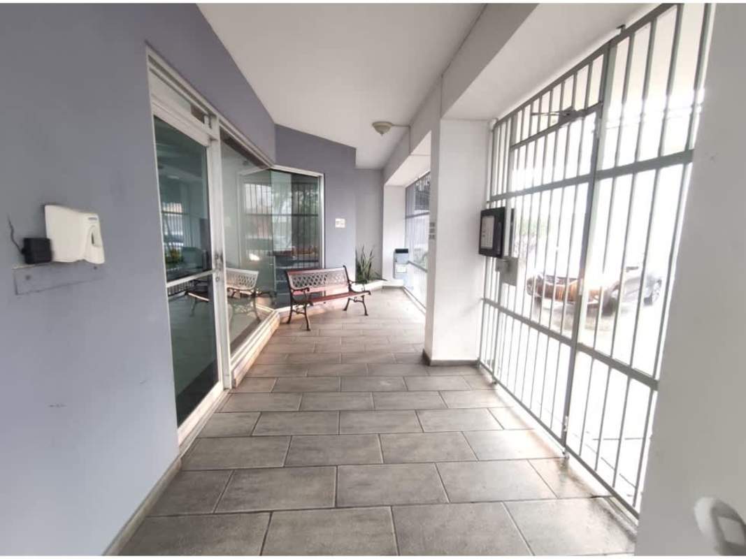 Bright master bedroom with closet space and ceramic tile floor in PH Costa Serena Panama City