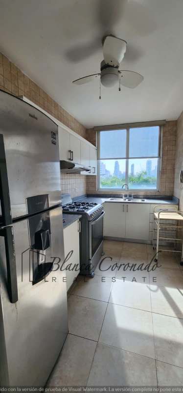 Contemporary high-rise PH Portofino skyscraper beige facade balconies Panama City skyline