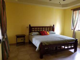 Spacious master bedroom ensuite AC garden views Coronado Panama