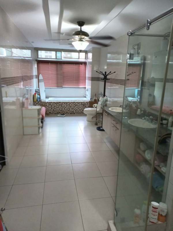 Stylish living and dining open space at PH Tao Towers San Francisco Panama