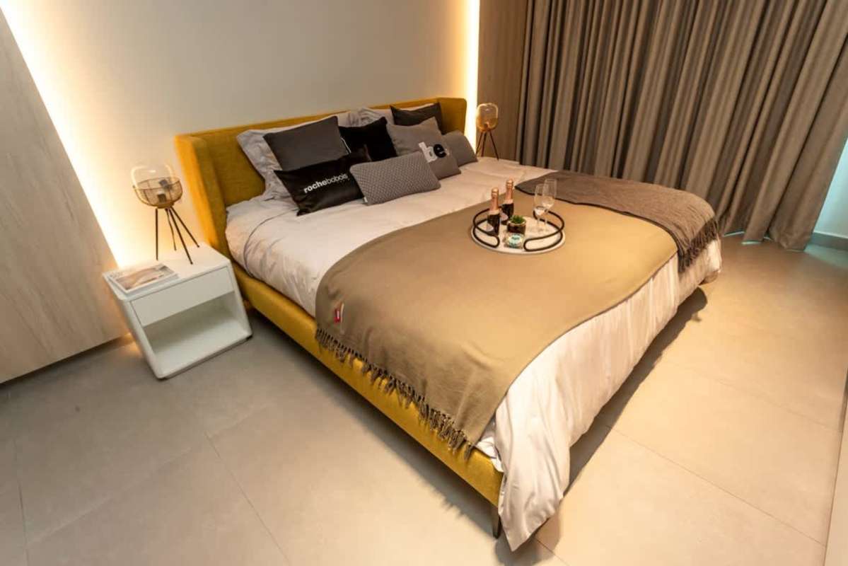 Contemporary kitchen with breakfast bar open concept in PH Urbana Calle Uruguay Panama