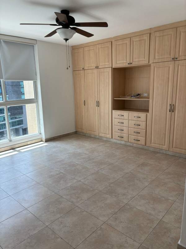 Bathroom with glass-enclosed shower, granite vanity, and modern fixtures PH Mystic Point Punta Pacifica Panama City