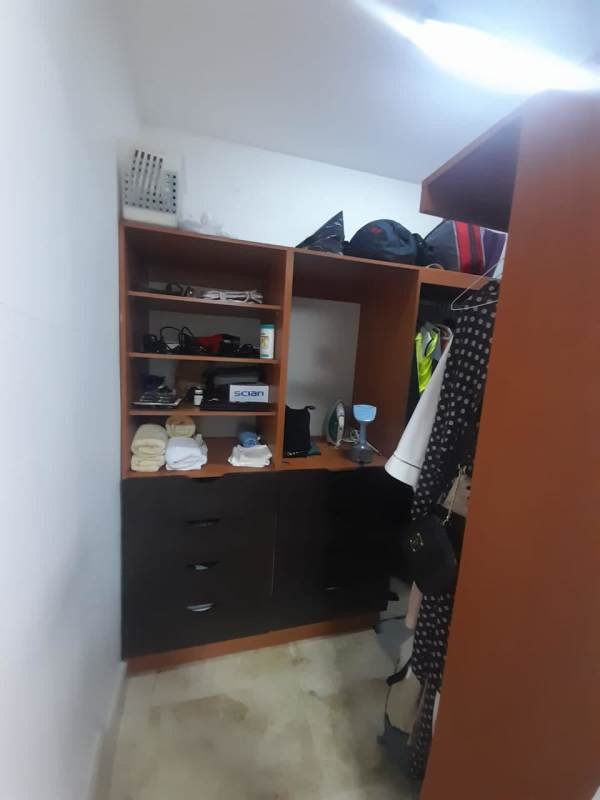 Luxury house dining and living space with polished marble floors El Carmen Panama