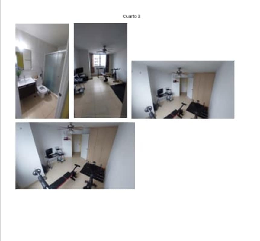 Bedroom with ensuite bathroom, closet, tile flooring in PH Deluna Park View