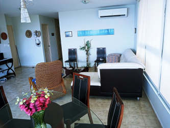 Modern kitchen with granite countertops and stainless steel appliances in PH Playa Serena Gorgona Panama