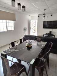 Bedroom with built-in closet, ceramic tile floors and air conditioning at PH Sausalito Gardens for rent Costa Verde Panama