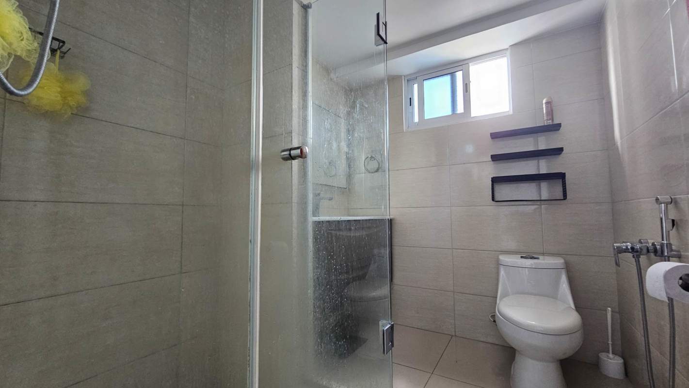 Modern gym with fitness equipment in PH Villa de las Fuentes Tumba Muerto Panama City