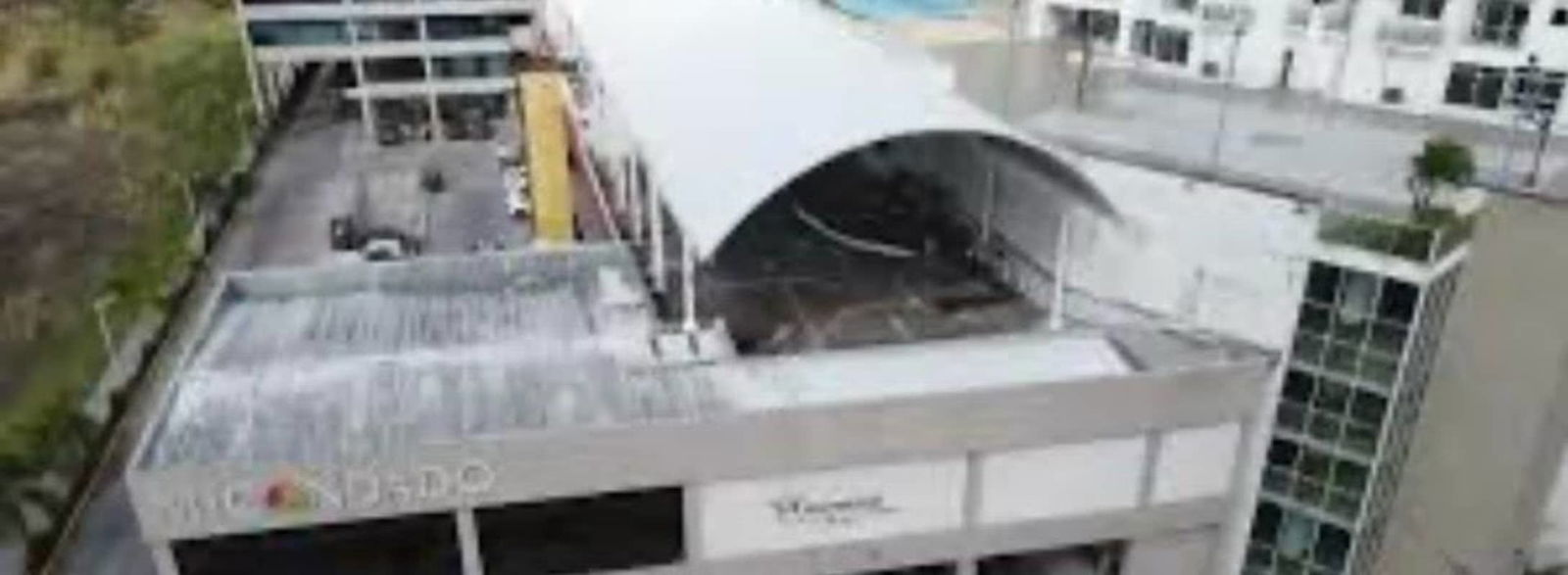 Aerial photo of Mi Condado retail shopping and office towers in Condado del Rey Panama