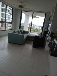 Fully equipped modern kitchen with granite countertops and stainless appliances at PH Los Galeones beachfront condo