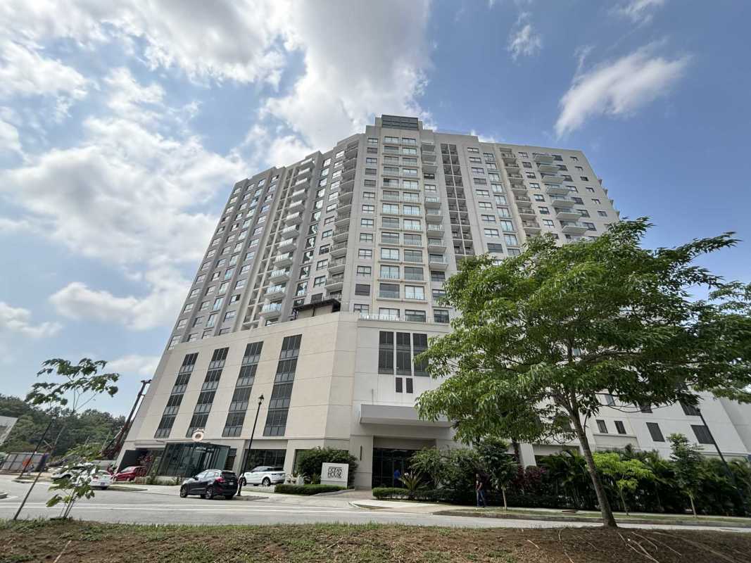 Luxury apartment dining area with elegant furnishings and golf course view Ocean House Santa Maria Panama