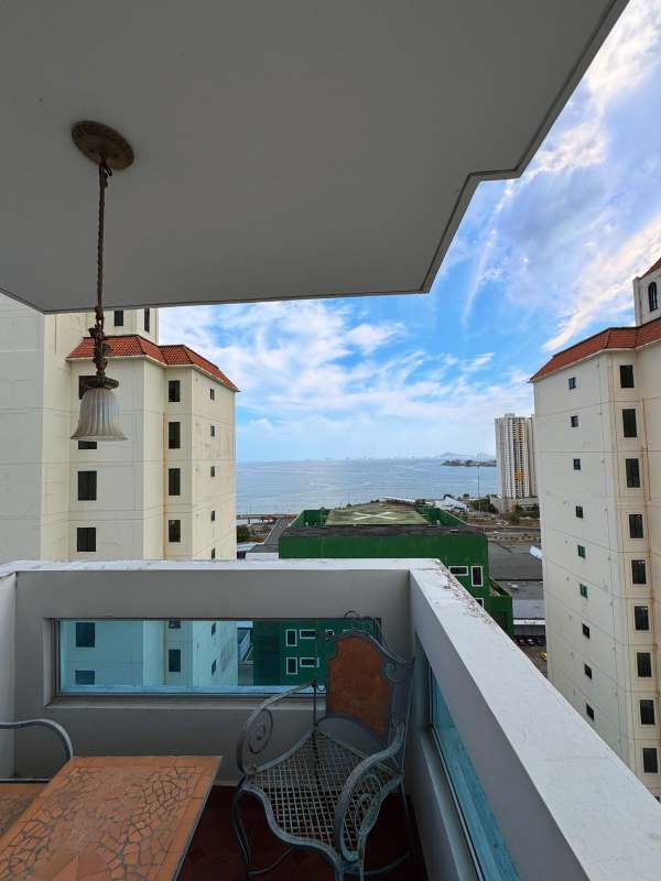 Bathroom with glass basin granite counters modern design PH The View Panama