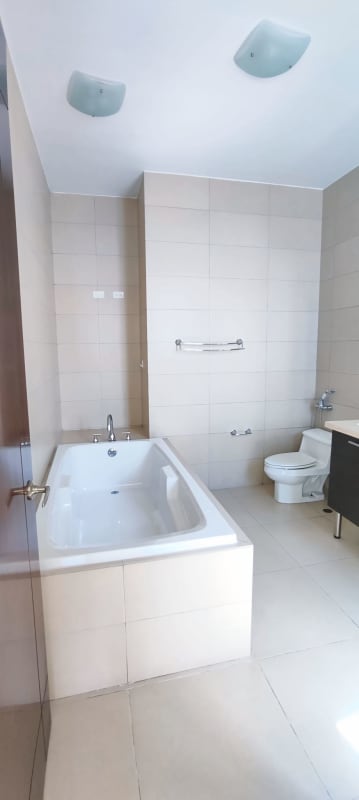 Private condo balcony overlooking the Pacific Ocean from Punta Pacifica PH Ocean Club