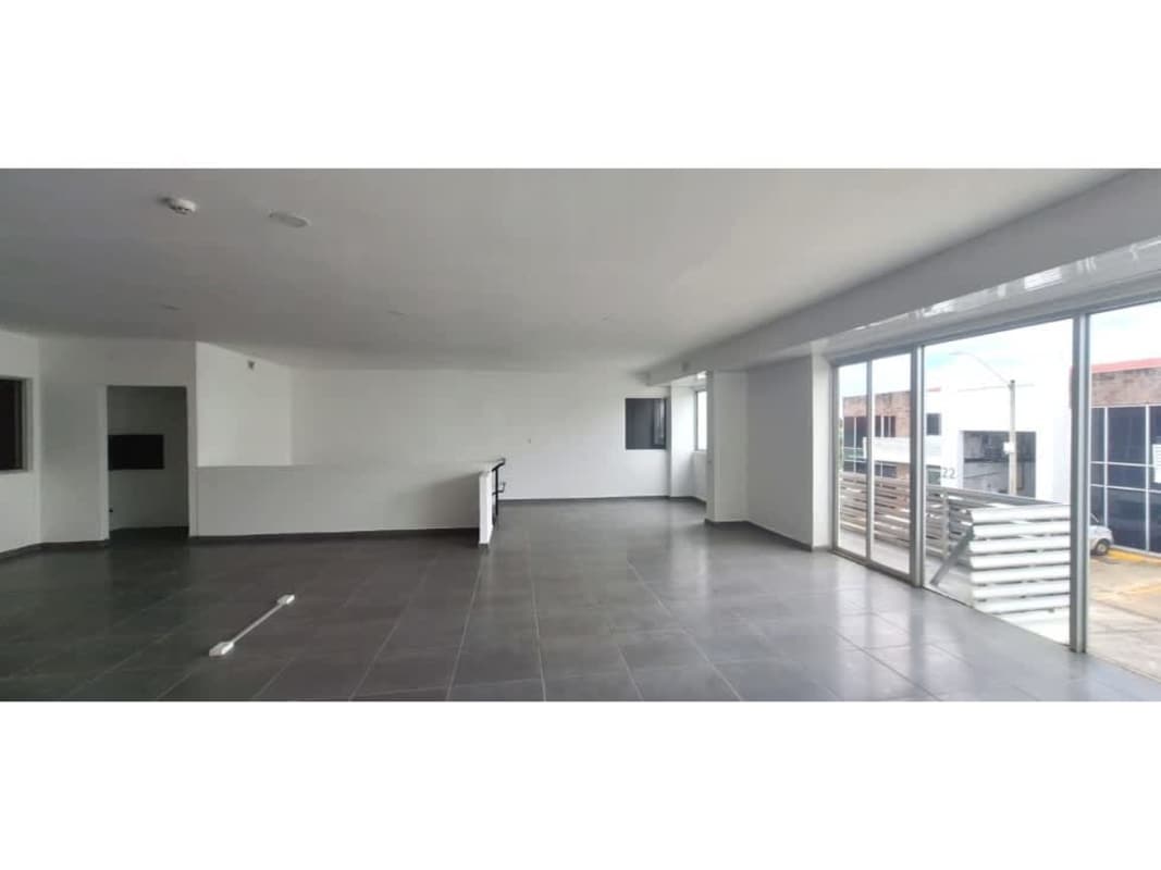 Spacious unfurnished commercial office space in warehouse with large windows Tocumen Panama