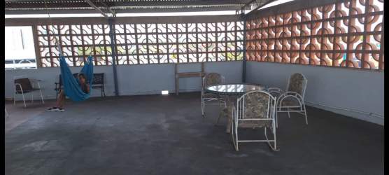 Covered rooftop terrace, hammock, glass patio set, city view Chitré Herrera Panama