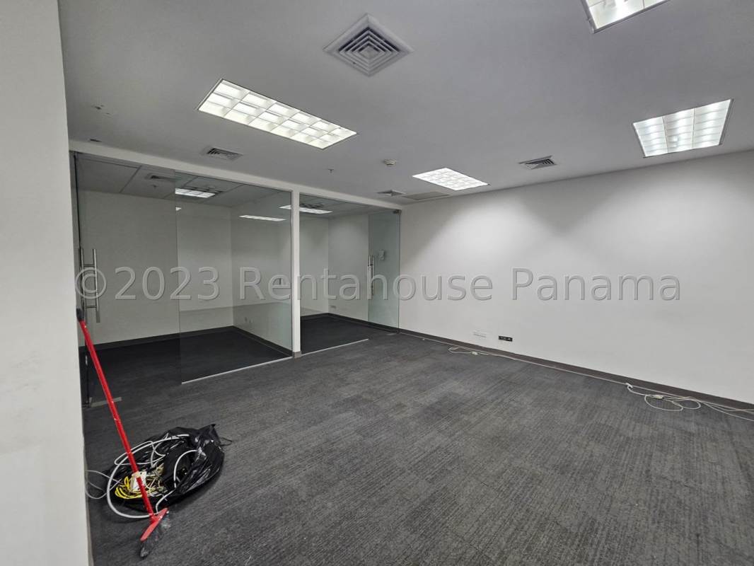 Luxury lobby in Costa del Este office tower Panama City